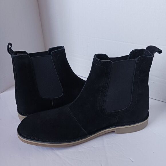 Steve Madden Men's size 9M Chelsea Suede Black Boot - Picture 9 of 9
